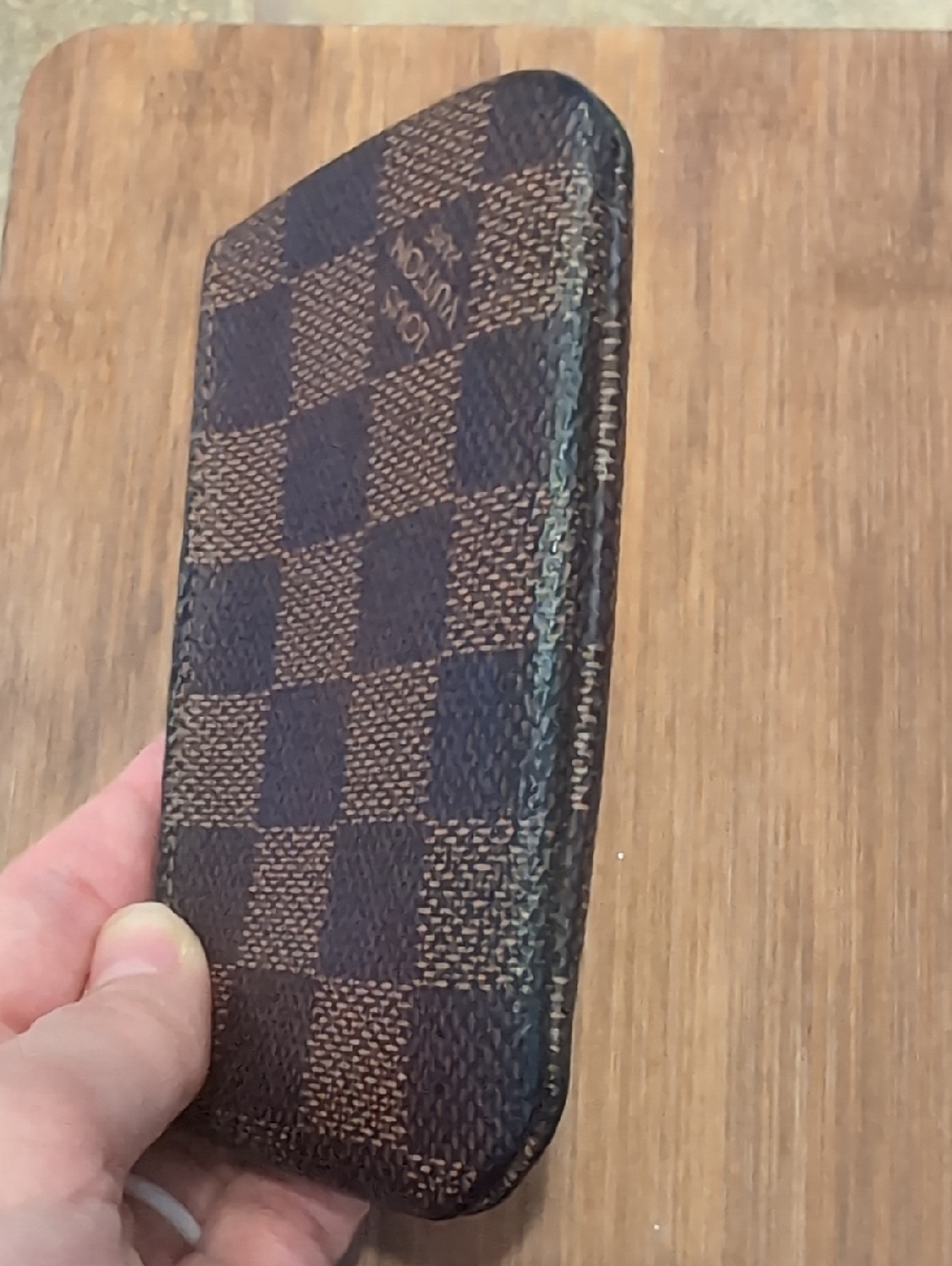 Louis Vuitton Key Pouch Pochette Cles Damier Ebene - Picture 4 of 16